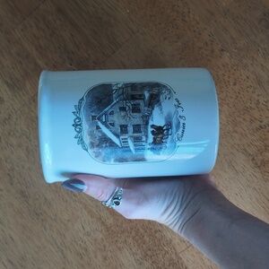 Currier & Ives Canister